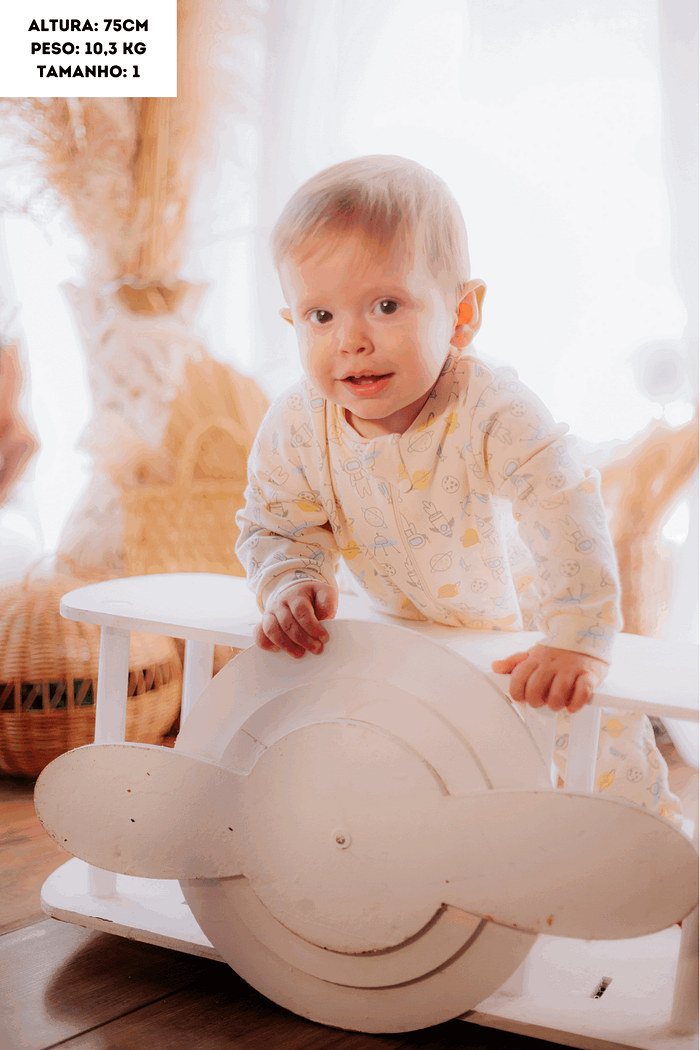 Macacão Suedine Longo Foguete Stolf