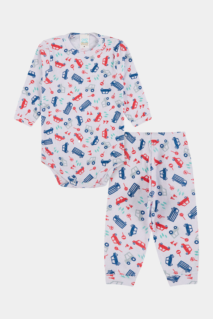 Conjunto Canelado Longo Carrinho Stolf