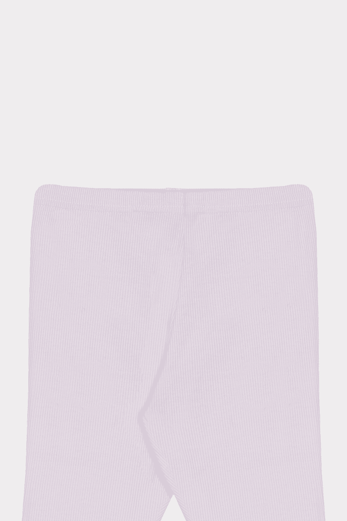 Calça Canelada Lisa Branca Stolf