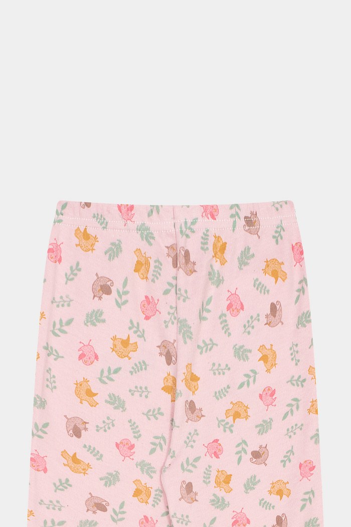 Calça Suedine Estampada Passarinho Stolf