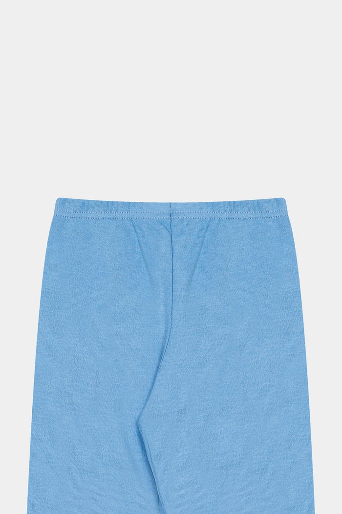Calça Suedine Lisa Azul Médio Stolf
