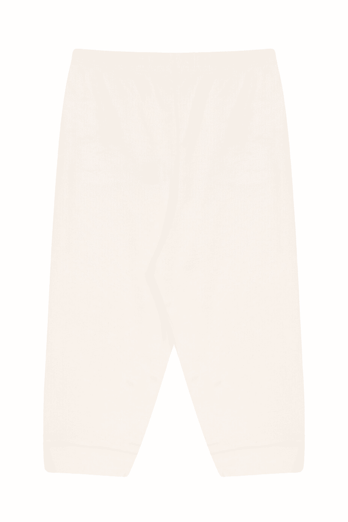 Calça Suedine Lisa Off White Stolf