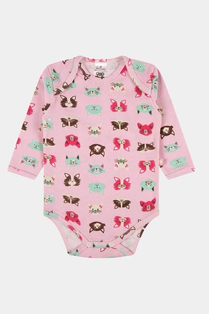 Conjunto Ribana Longo Gatinhos Stolf