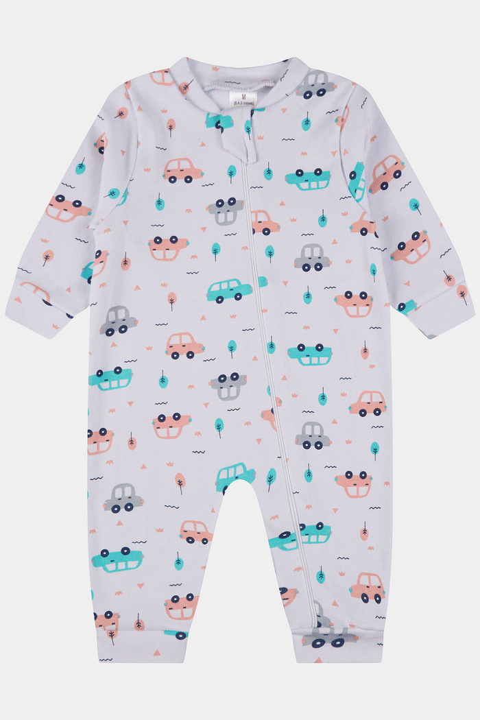 Macacão Suedine Longo Carrinhos Stolf