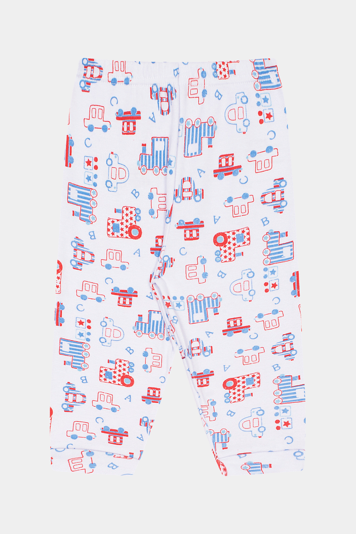 Calça Suedine Estampada Carrinho Stolf