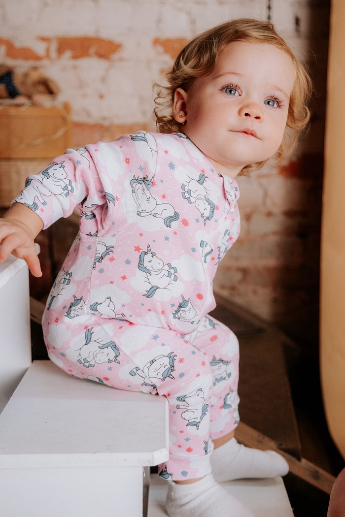 Macacão Ribana Longo Unicórnio Stolf