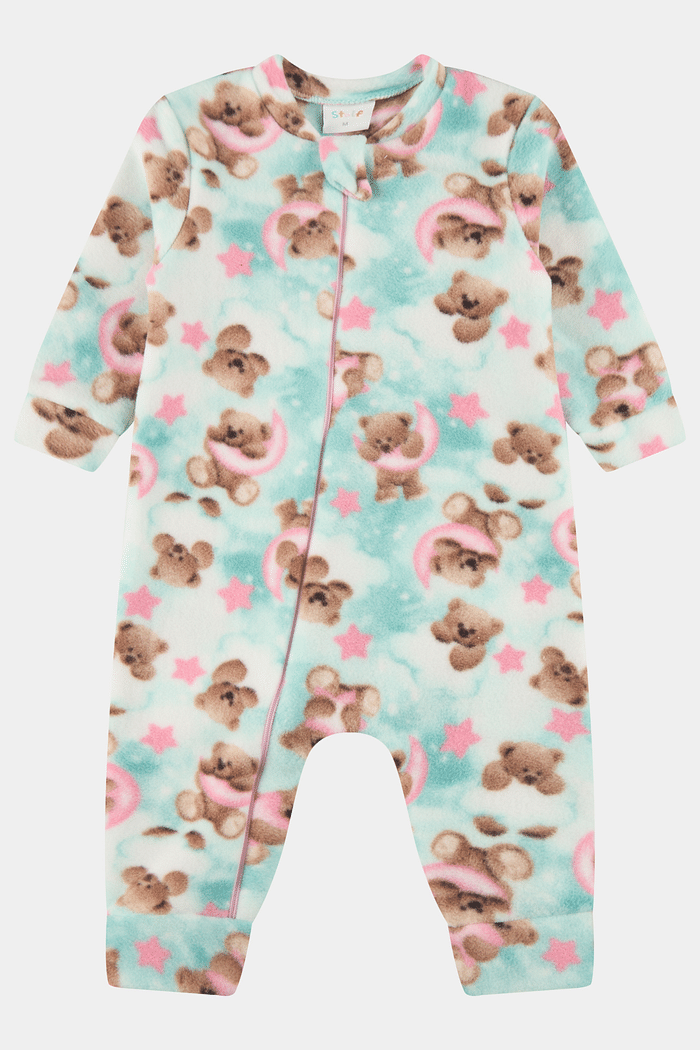 Macacão Microsoft Longo Ursinho Stolf