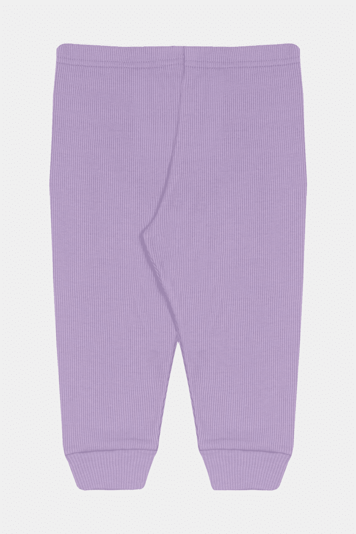 Calça Canelada Lisa Lavanda Stolf