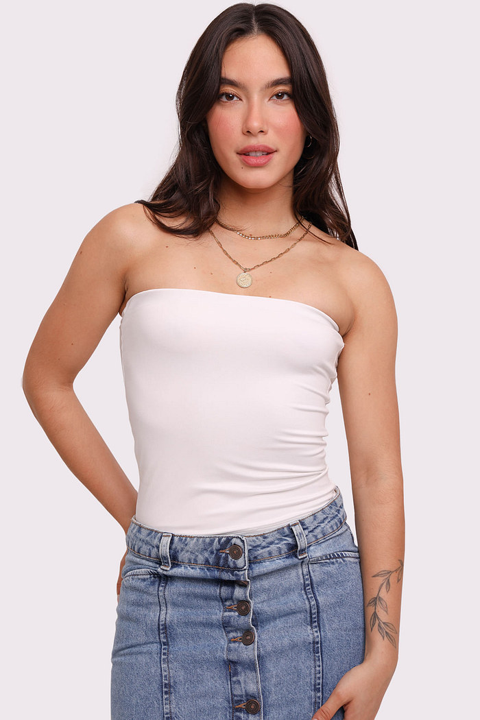 blusa sem alças sirena mundo lolita