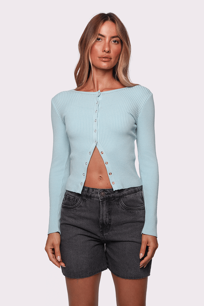 blusa de tricô amore verdinho mundo lolita