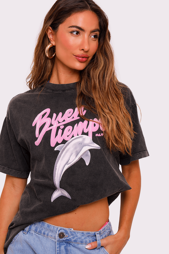 t-shirt buen tiempo mundo lolita