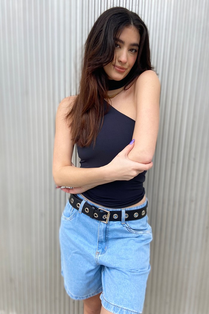 blusa assimétrica lauren mundo lolita