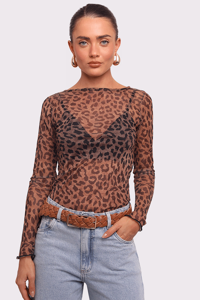 cinto couro marrom tresse mundo lolita