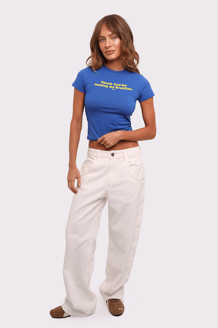 baby tee thank god mundo lolita