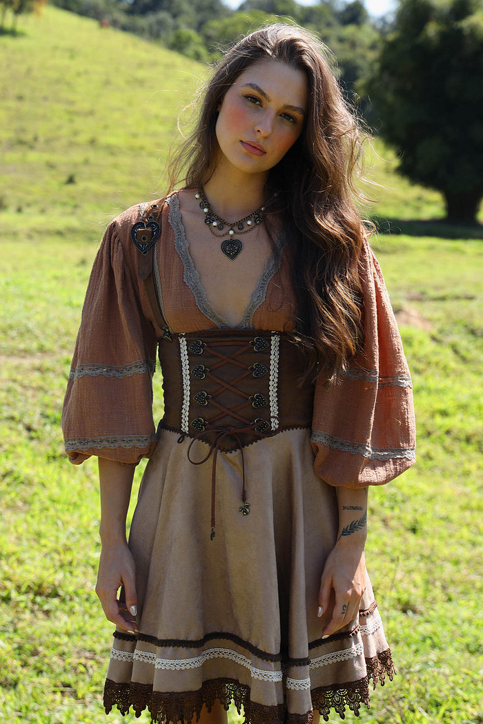 blusa camponesa wanda mundo lolita