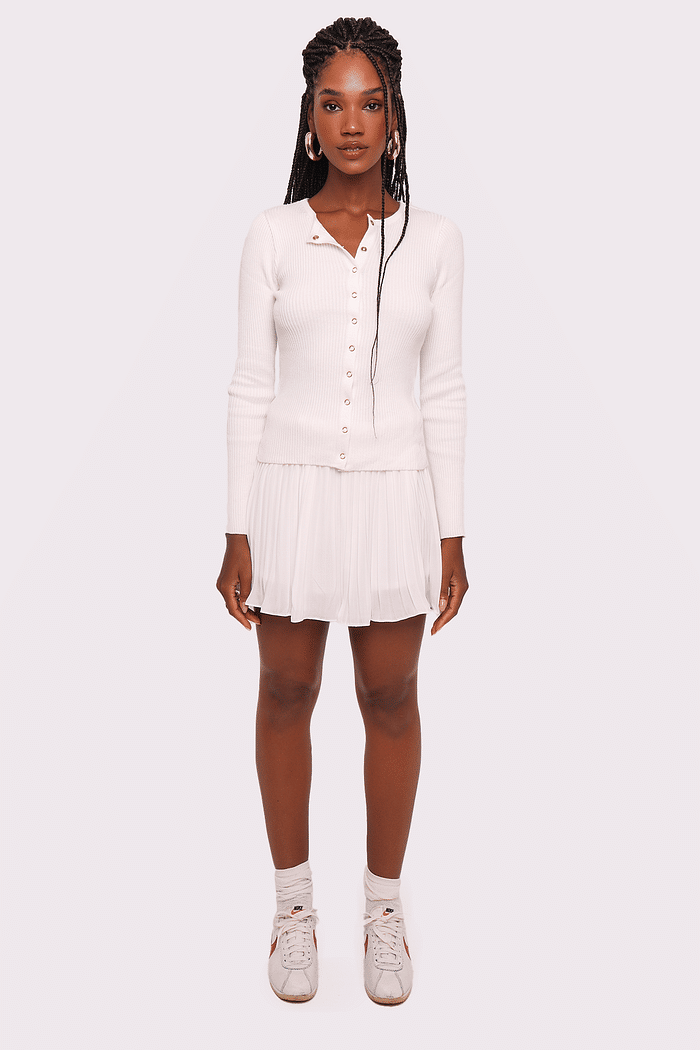 shorts/saia belle branco mundo lolita