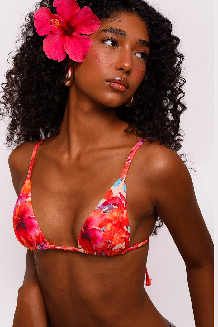 biquíni estampado hibisco mundo lolita