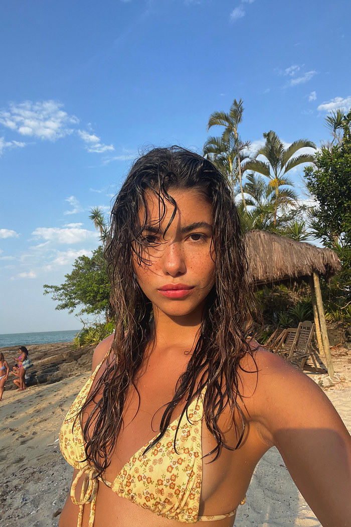 biquíni cortininha amarelo estampado fiori mundo lolita