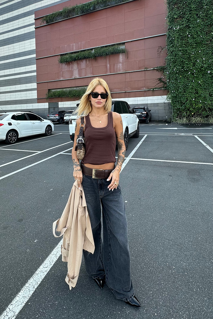 calça jeans britney cinza estonado mundo lolita