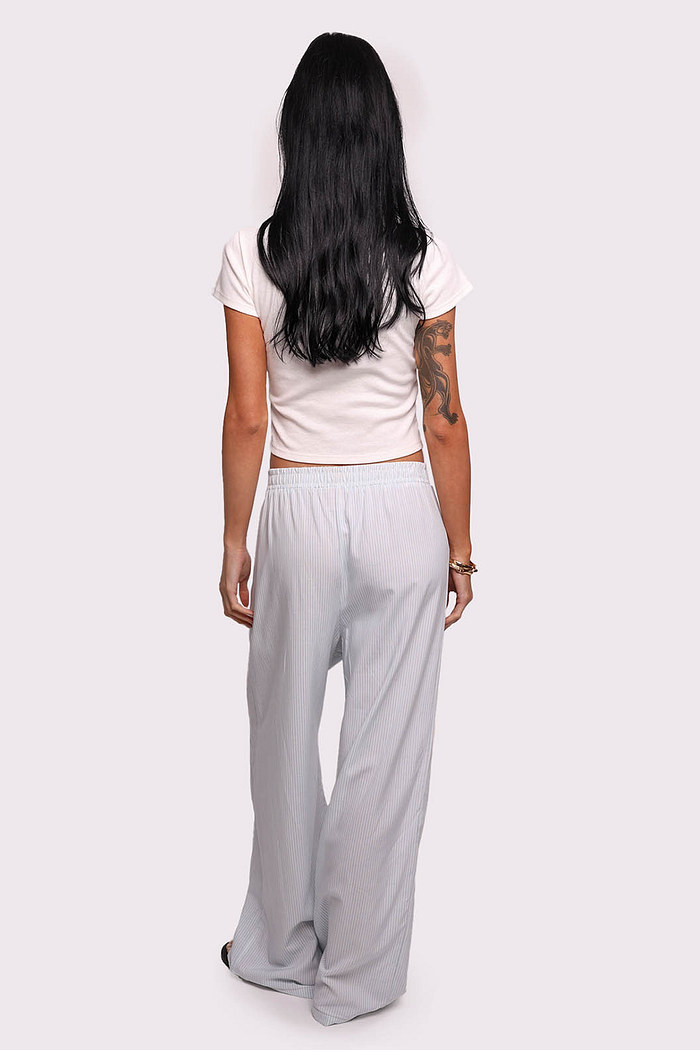 calça listrada azul celeste mundo lolita