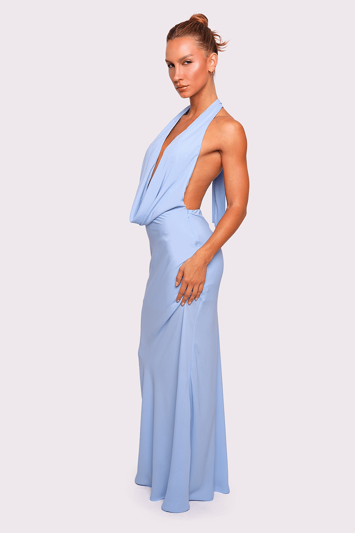 vestido crepe azul cannes mundo lolita