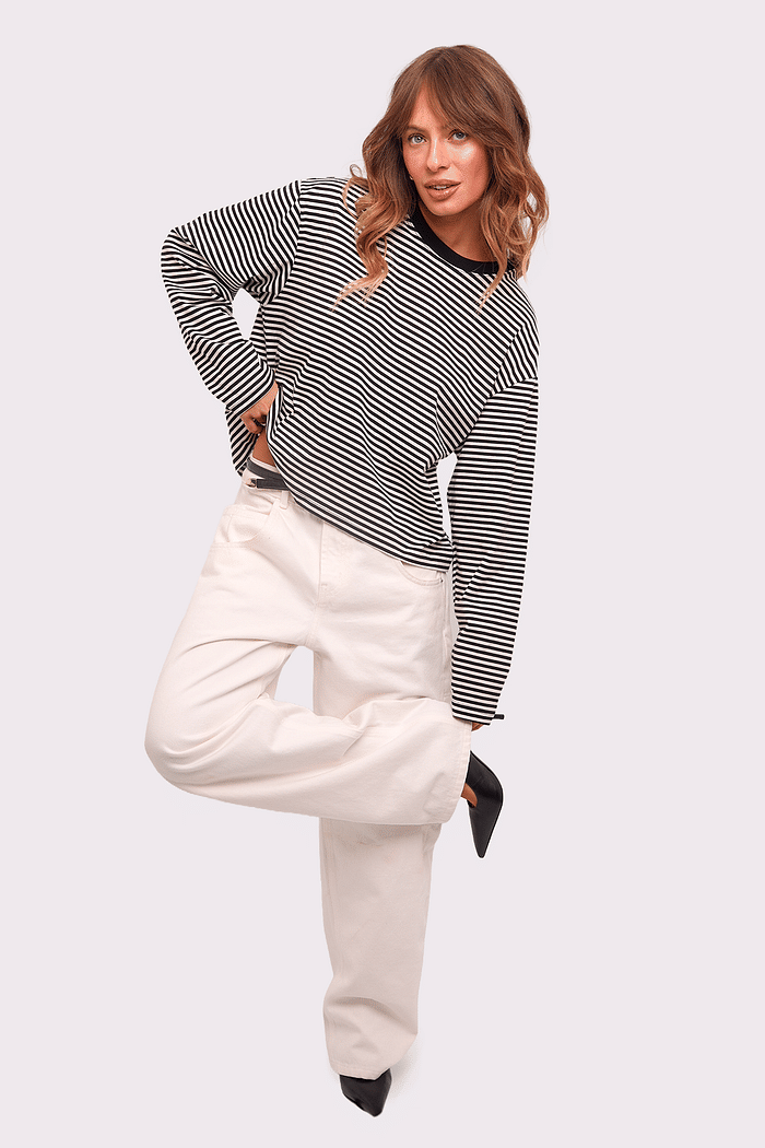 calça em sarja off white cacau mundo lolita