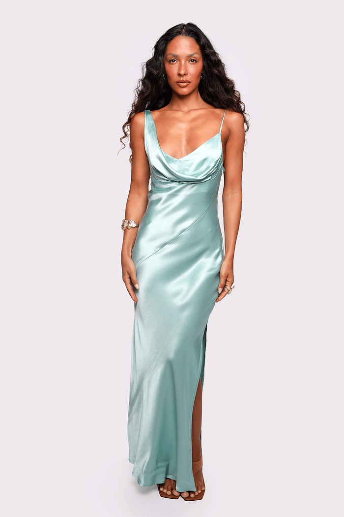 vestido grace verde água mundo lolita