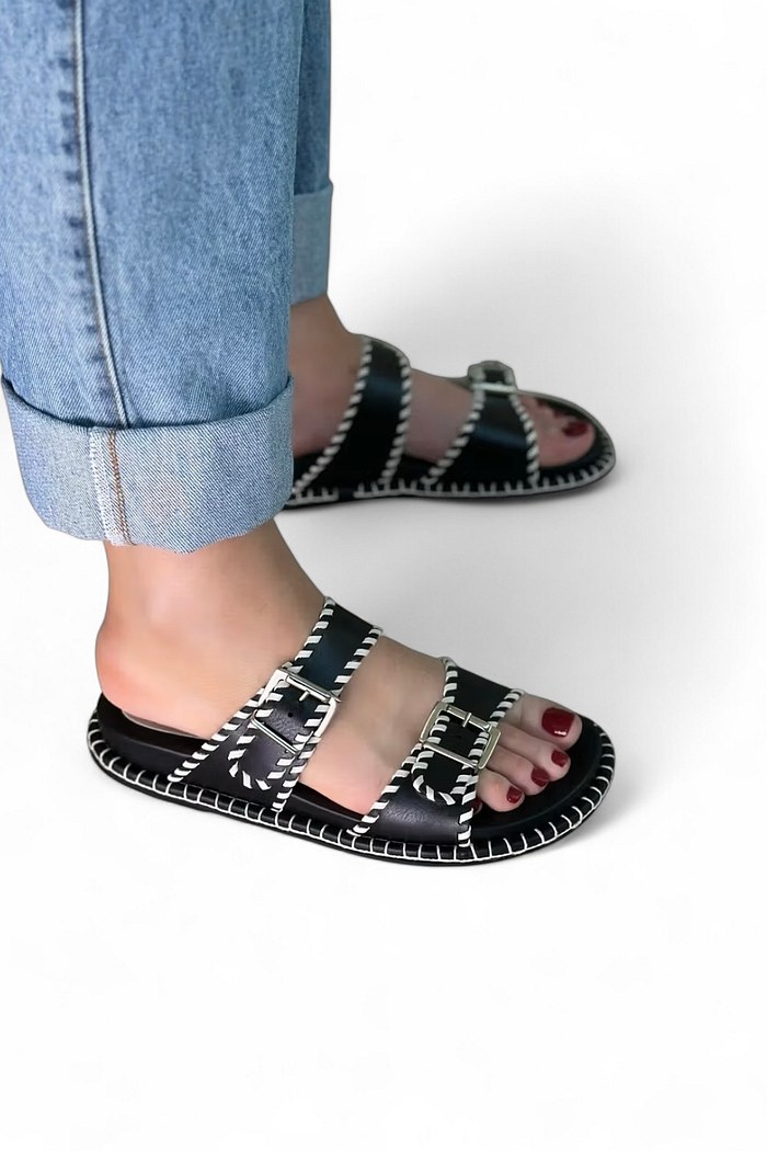 LUARA – BIRKEN PESPONTOS  PRETA