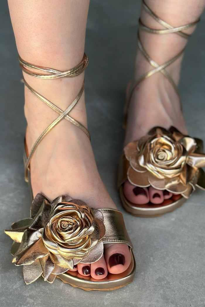 IVY - PAPETE FLOWER ROSE GOLD