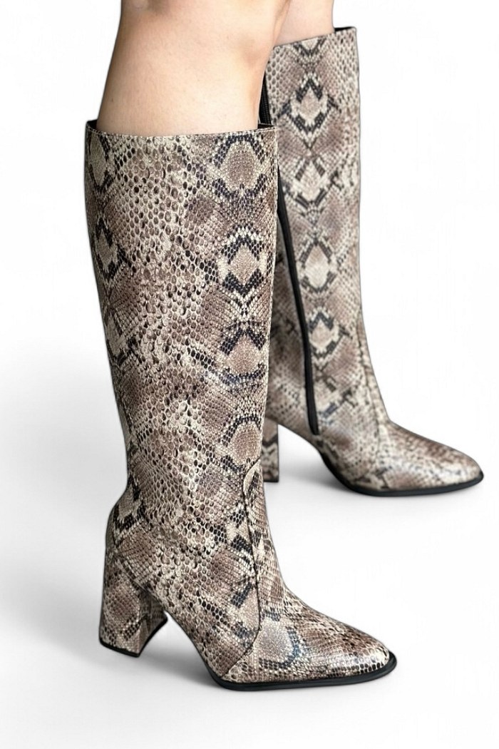 BINA - BOTA CANO LONGO CROCO SNAKE