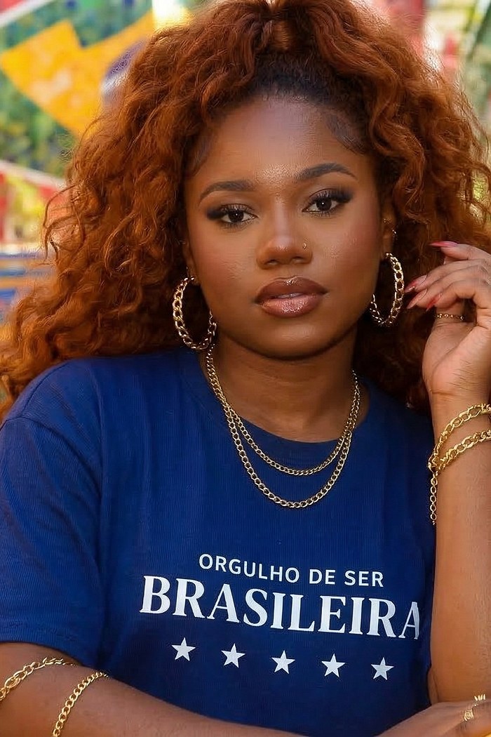 T-SHIRT ESTONADA ORGULHO - MARINHO