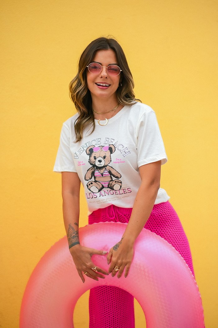 T-SHIRT LOS ANGELES - OFF WHITE