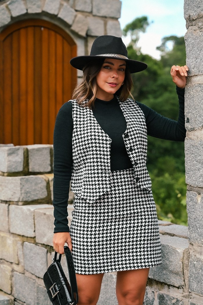 COLETE ALFAIATARIA - TWEED