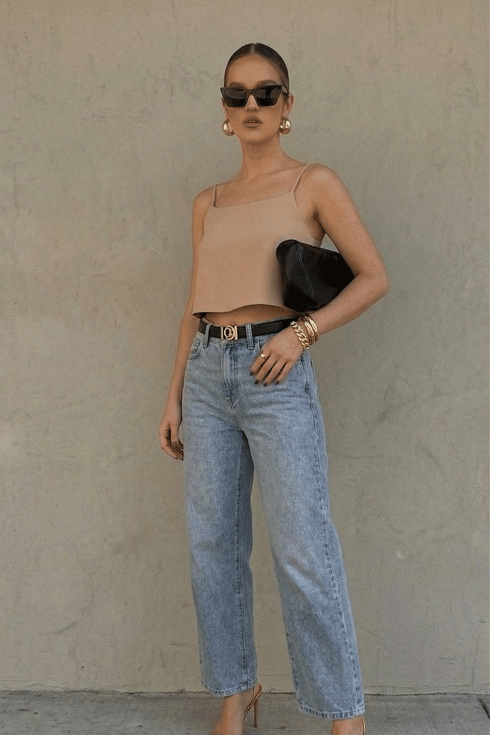 CROPPED DE ALCINHA - AREIA