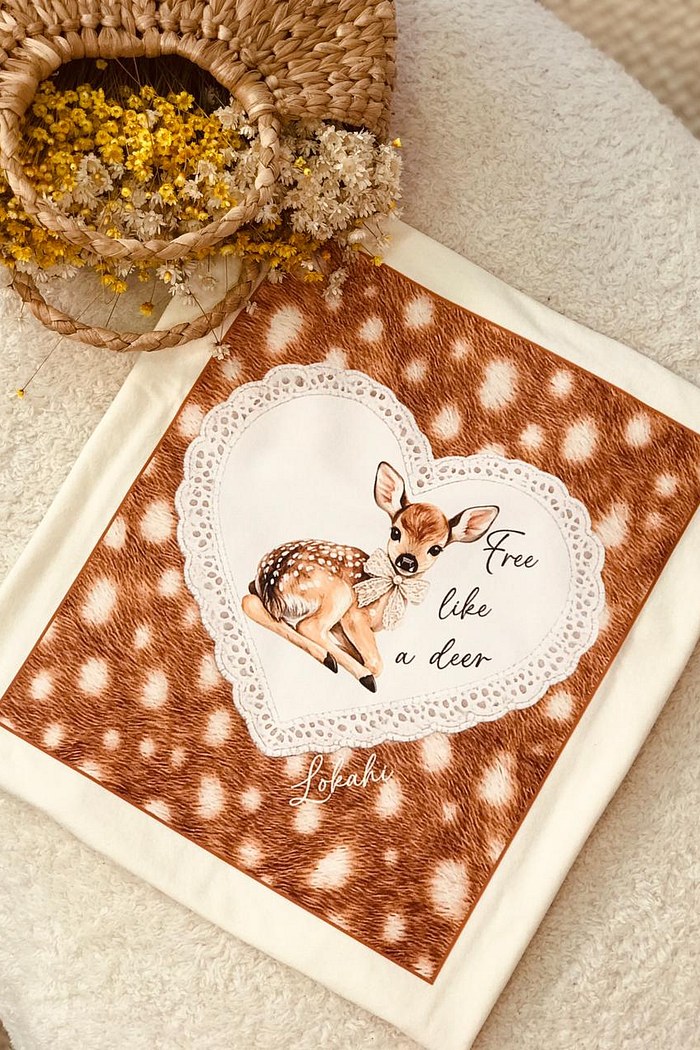 T-SHIRT FOREST -  OFF WHITE