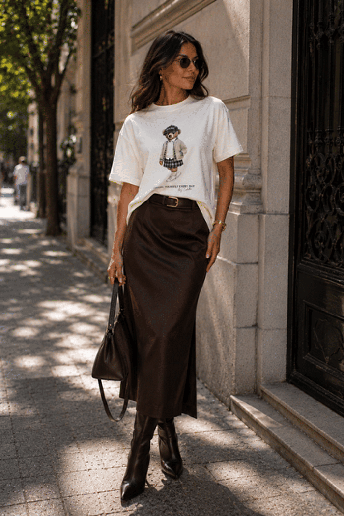 T-SHIRT OVERSIZED EVERY DAY - OFF WHITE
