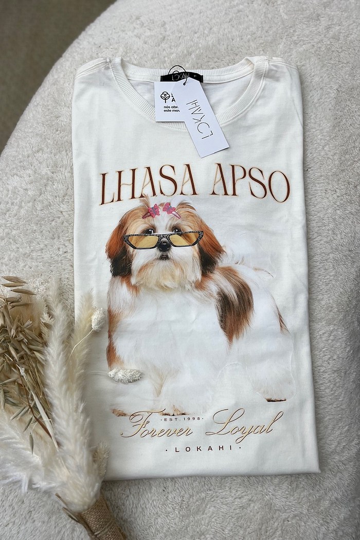 T-SHIRT LHASA APSO 2 - OFF WHITE