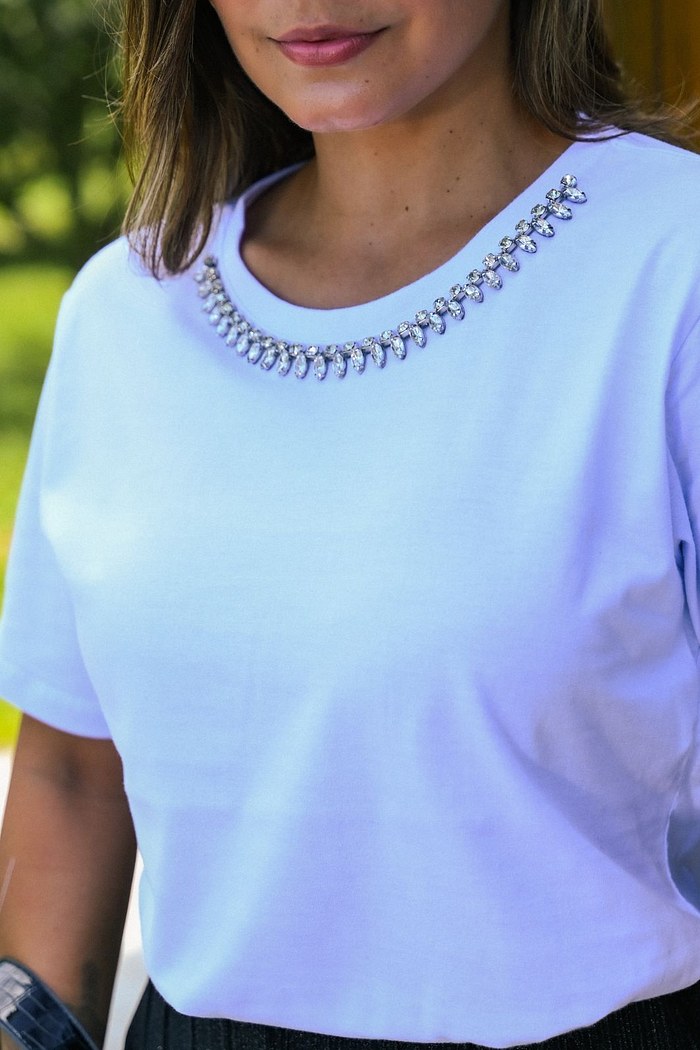 T-SHIRT LIZ - BRANCO