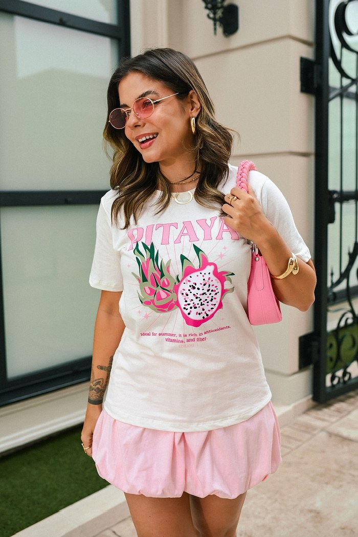T-SHIRT PITAYA - OFF WHITE