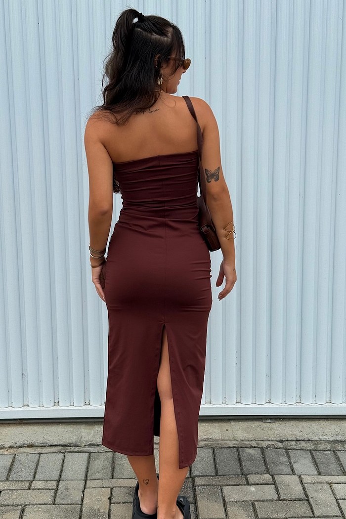 VESTIDO ANNA - MARROM