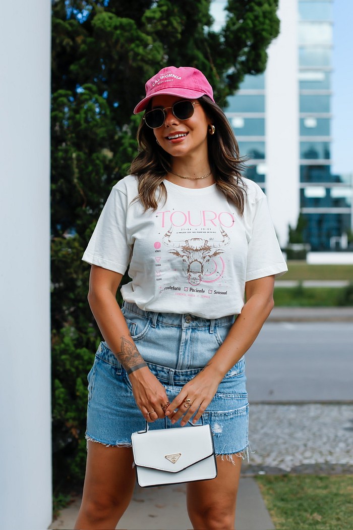 T-SHIRT TOURO - OFF WHITE