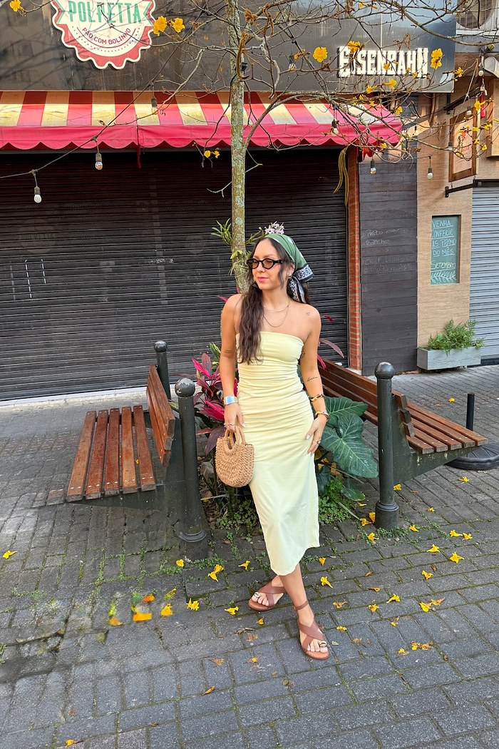 VESTIDO ANNA - AMARELO