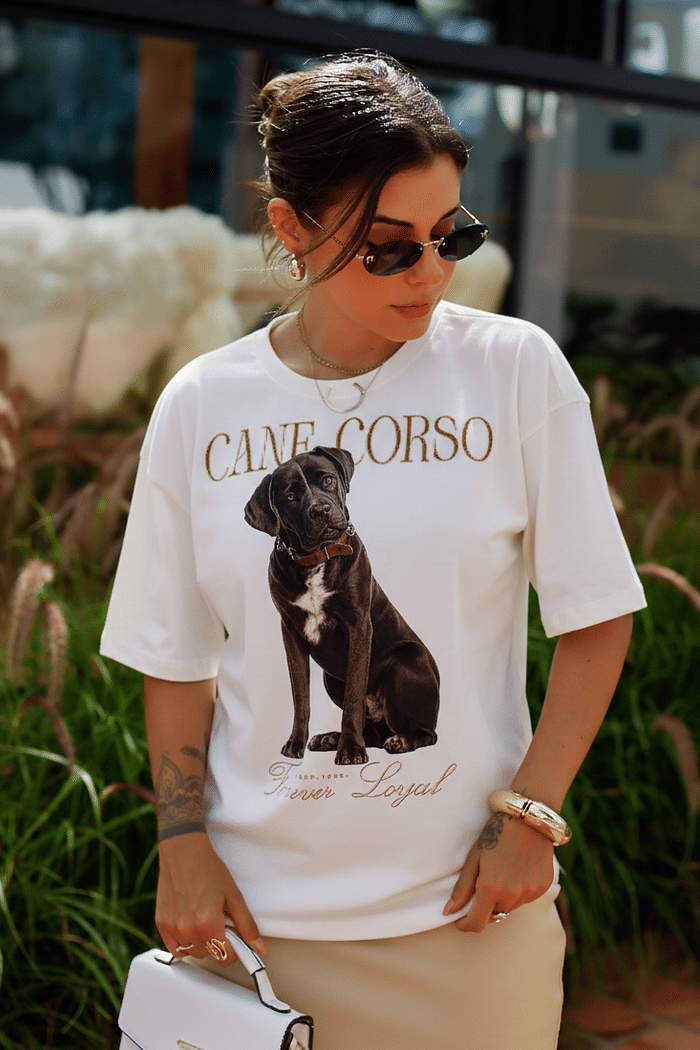 T-SHIRT CANE CORSO - OFF WHITE