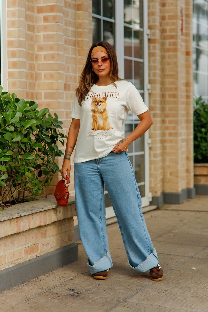 T-SHIRT CHIHUAHUA - OFF WHITE