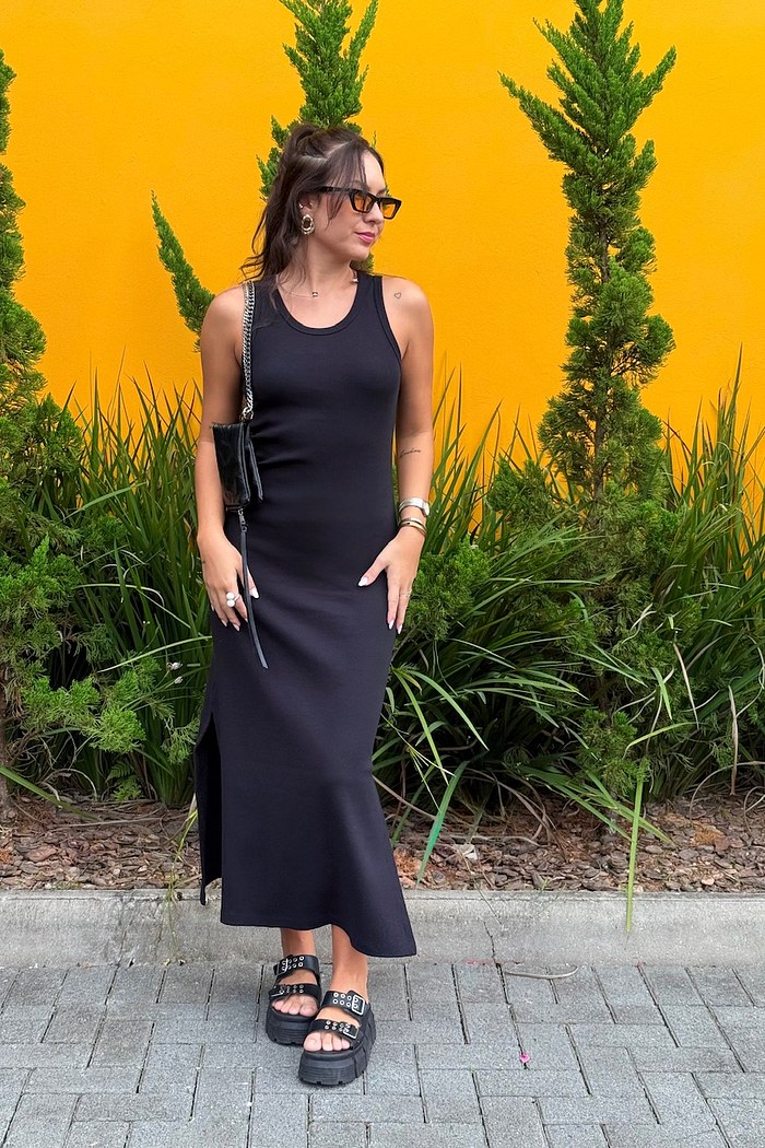 VESTIDO GRAZI - PRETO