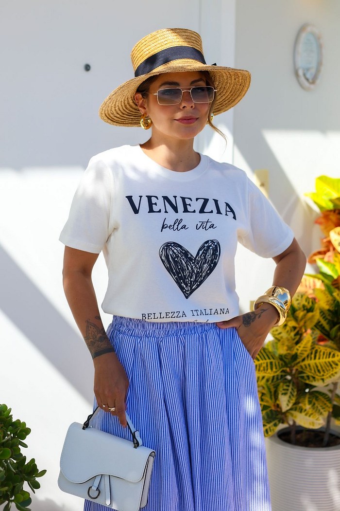 T-SHIRT VENEZIA - OFF WHITE