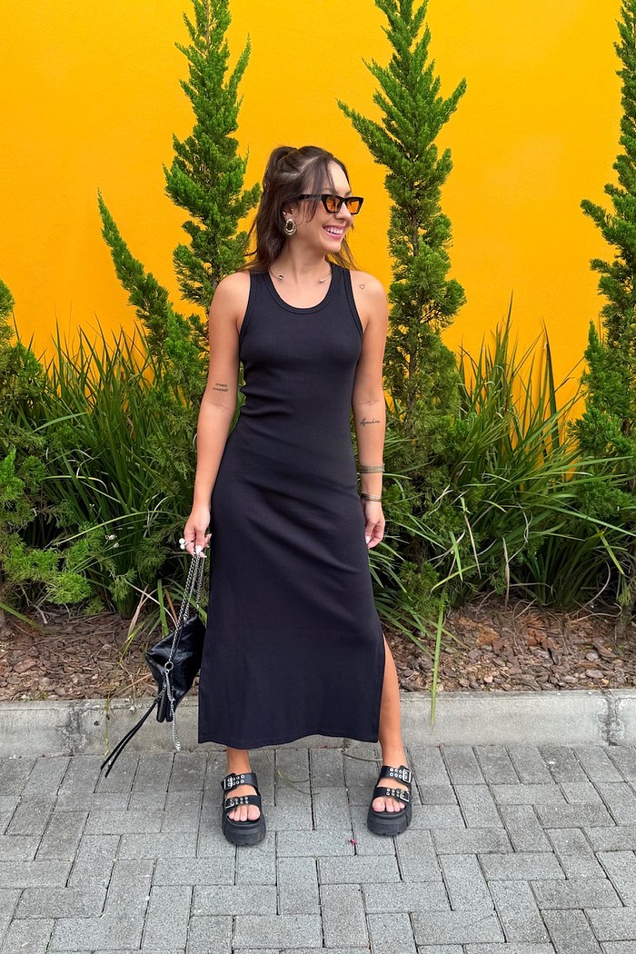 VESTIDO GRAZI - PRETO