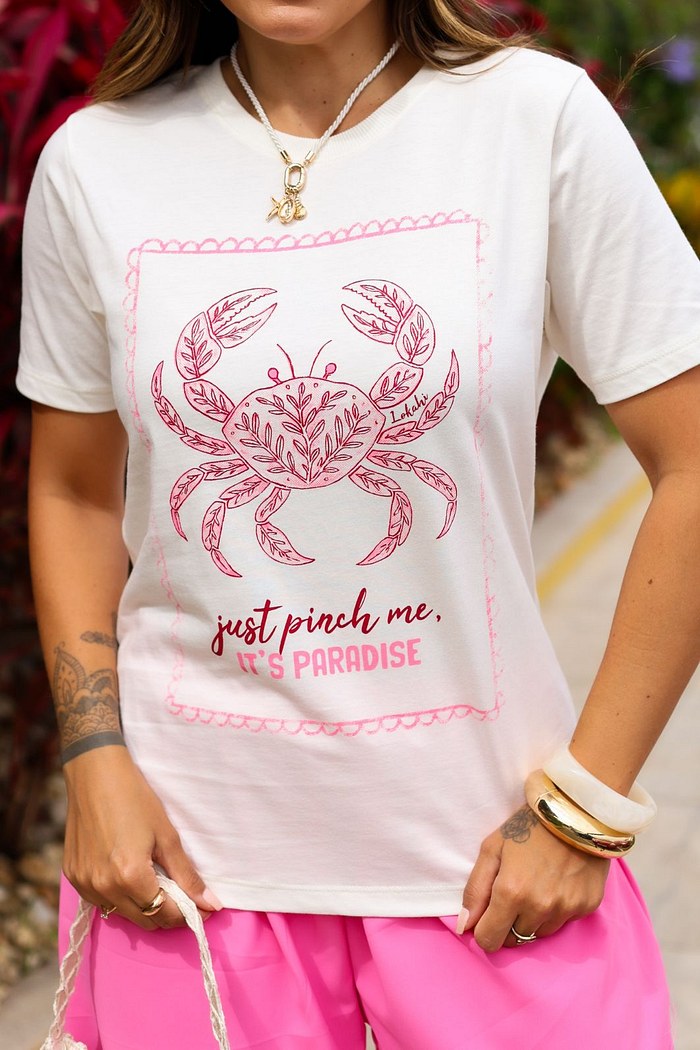 T-SHIRT PARADISE - OFF WHITE