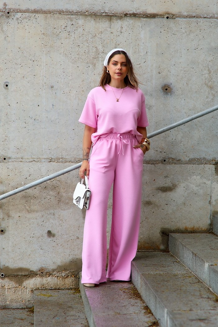 CONJUNTO BELLA - ROSA (TAM ÚNICO)