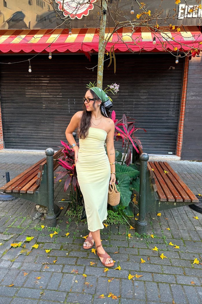 VESTIDO ANNA - AMARELO